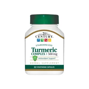 21st Century Turmeric Complex Vegetarian Capsules 500 MG 60  ea
