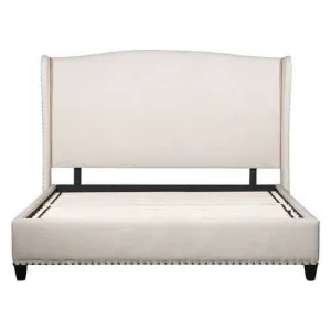 85" X 88.6" X 63" Enlightenment King Beige Bed