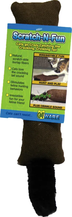 Burlap Scratch-n-fun