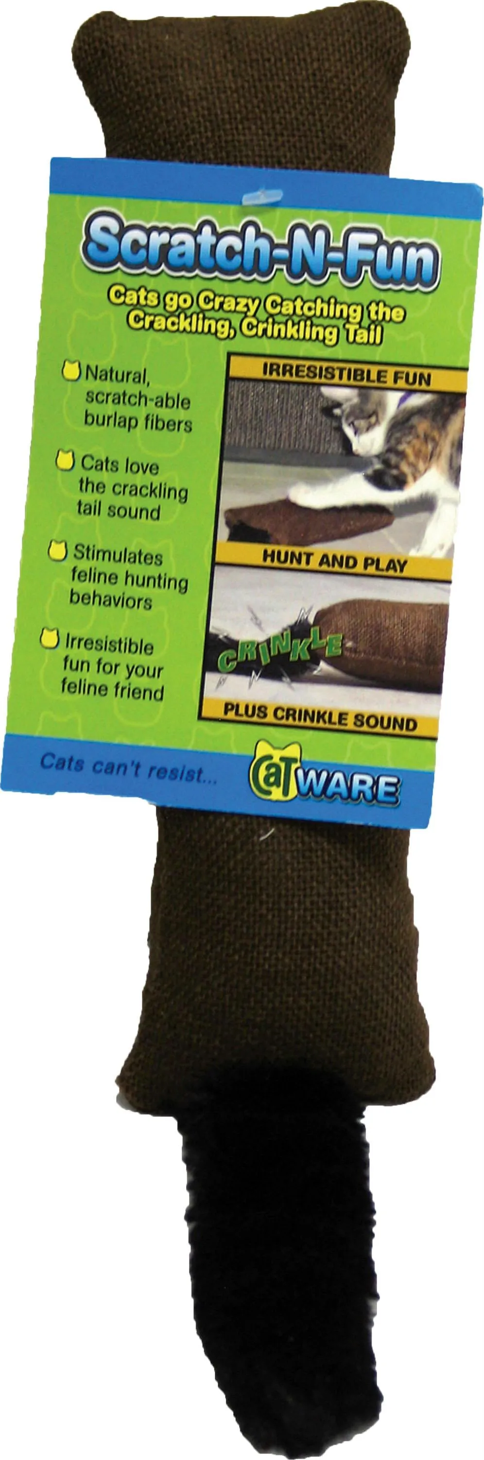 Burlap Scratch-n-fun