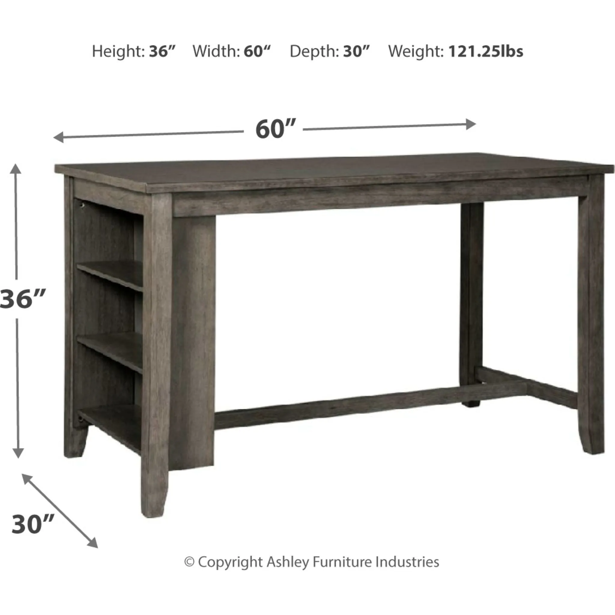 Caitbrook Counter Height Table