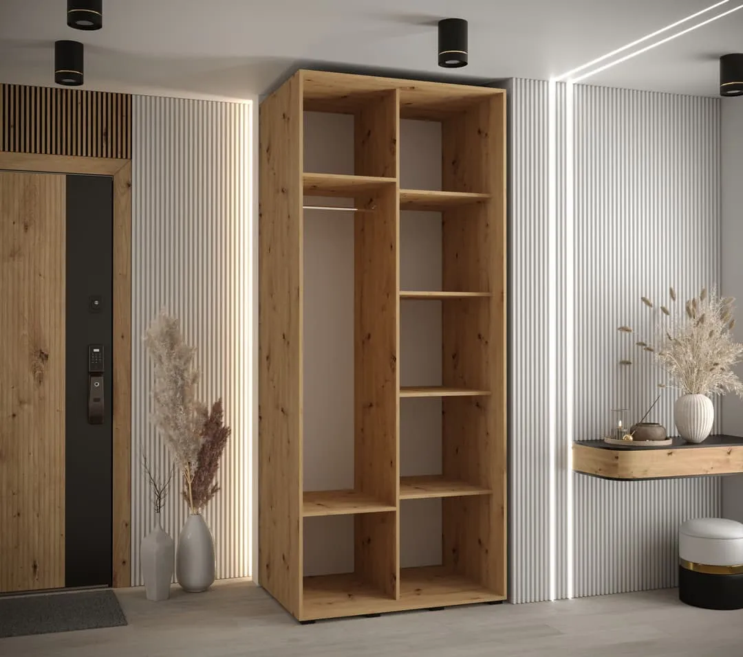Cannes XI Sliding Door Wardrobe 120cm