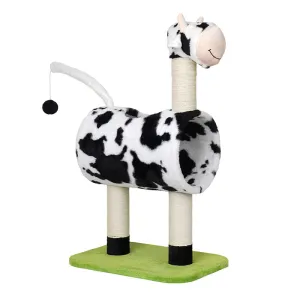 Cat Tree Tunnel Play Tree House-Cow