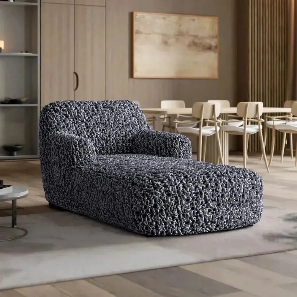 Chaise Lounge Slipcover, Fuco Velvet Collection
