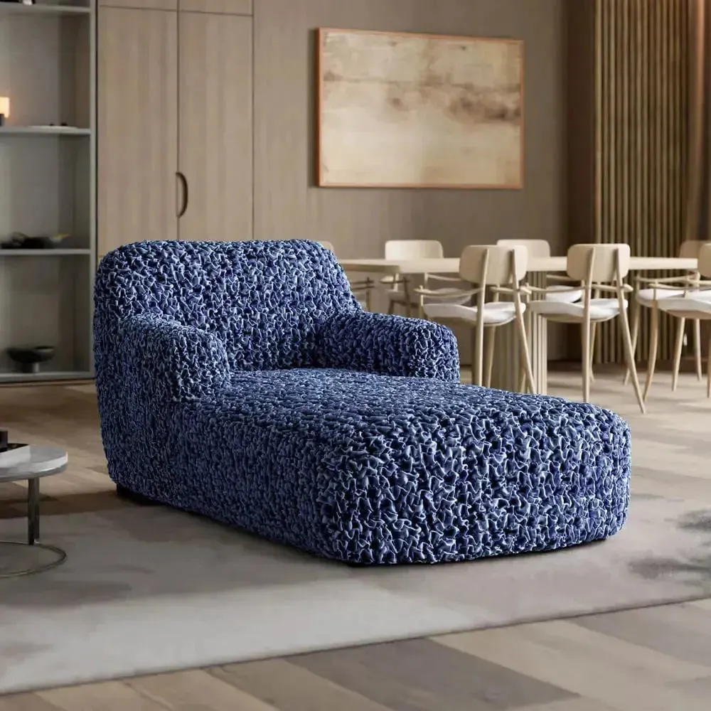 Chaise Lounge Slipcover, Fuco Velvet Collection
