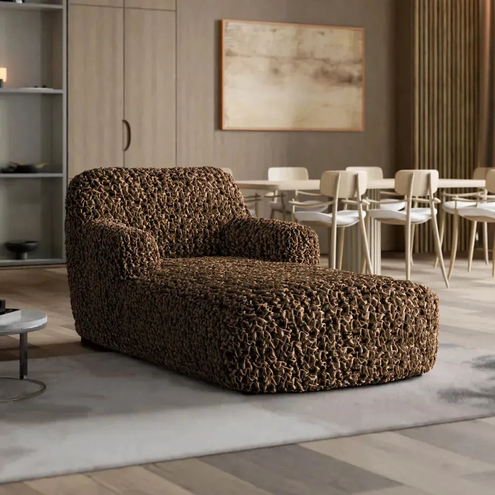 Chaise Lounge Slipcover, Fuco Velvet Collection