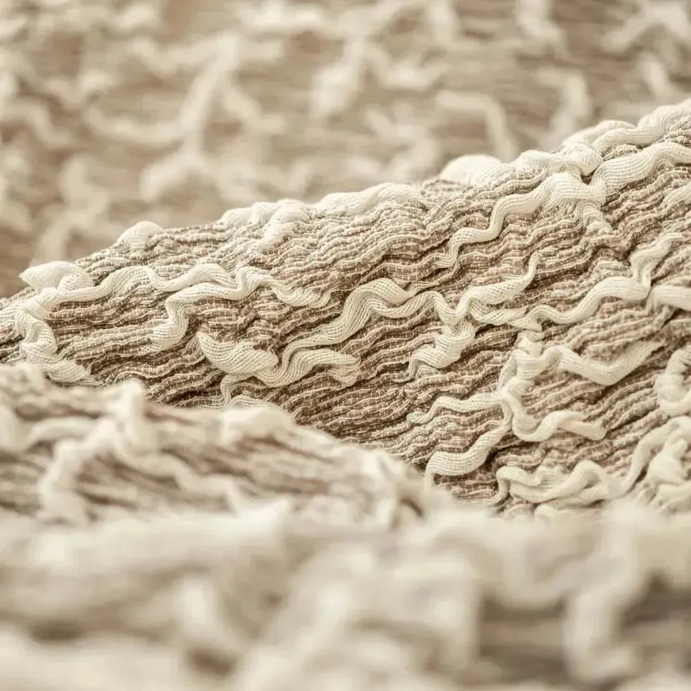 Chaise Lounge Slipcover, Jacquard 3D Collection
