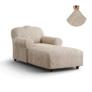 Chaise Lounge Slipcover, Jacquard 3D Collection
