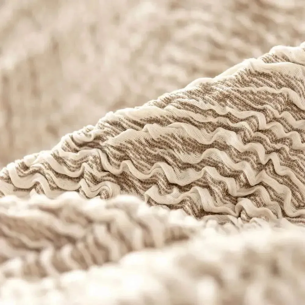 Chaise Lounge Slipcover, Jacquard 3D Collection