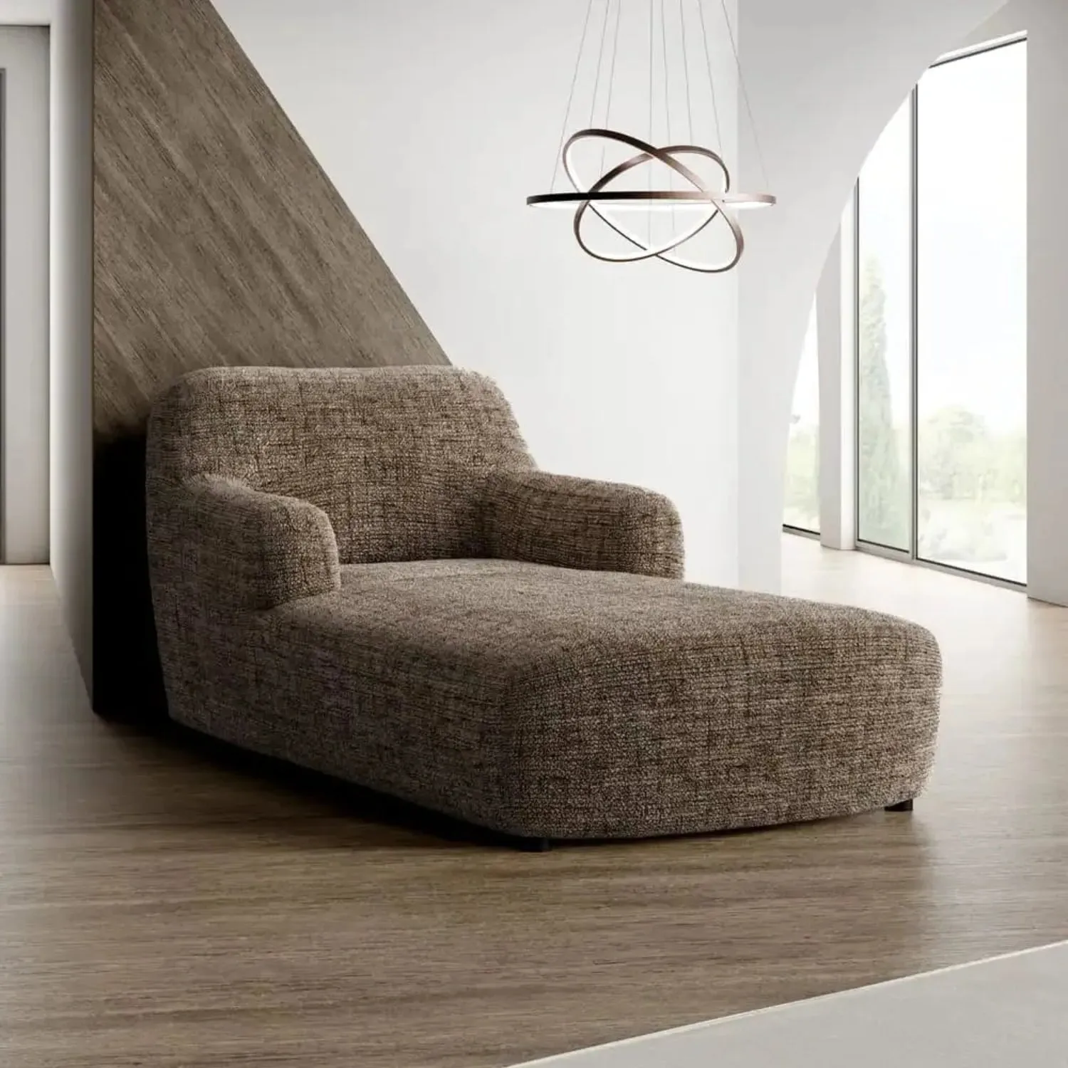 Chaise Lounge Slipcover, Microfibra Printed Collection