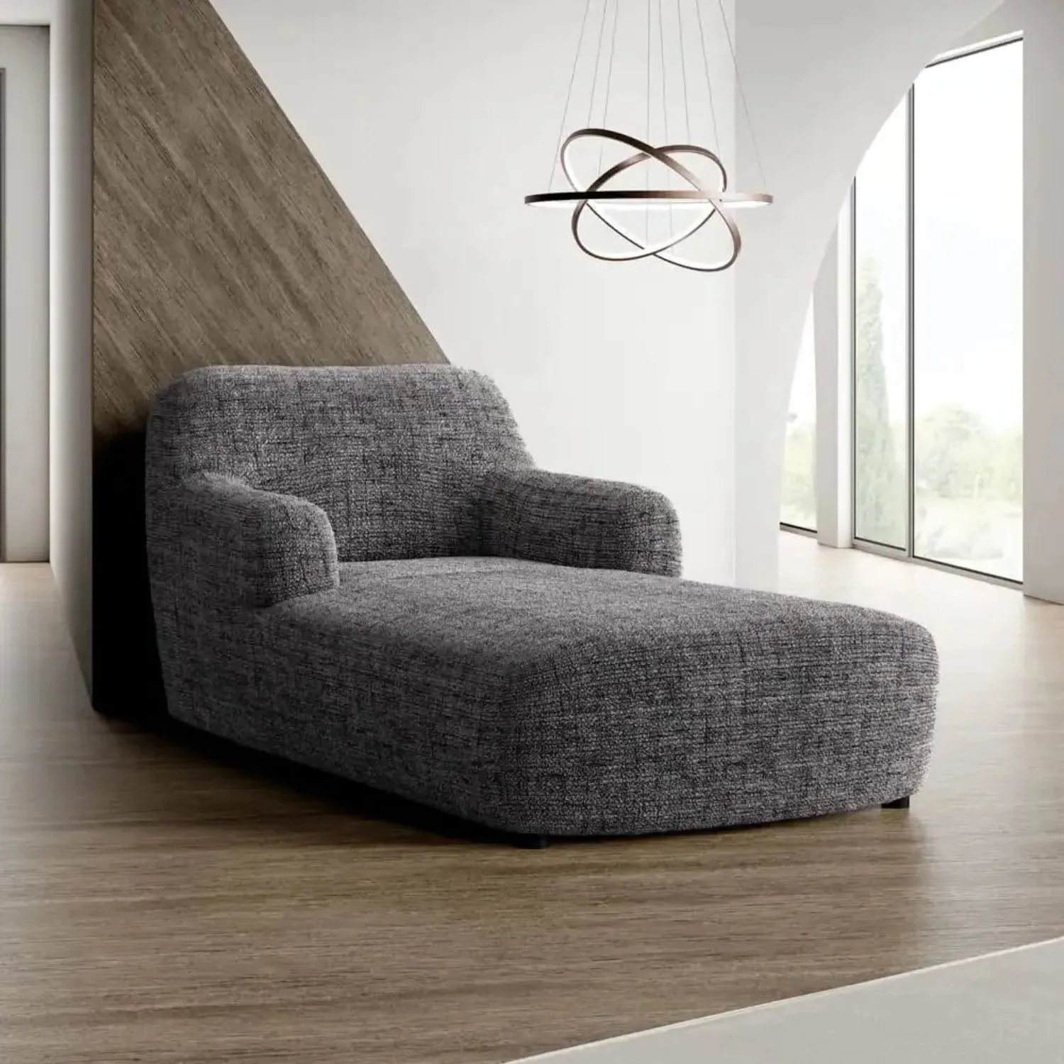 Chaise Lounge Slipcover, Microfibra Printed Collection