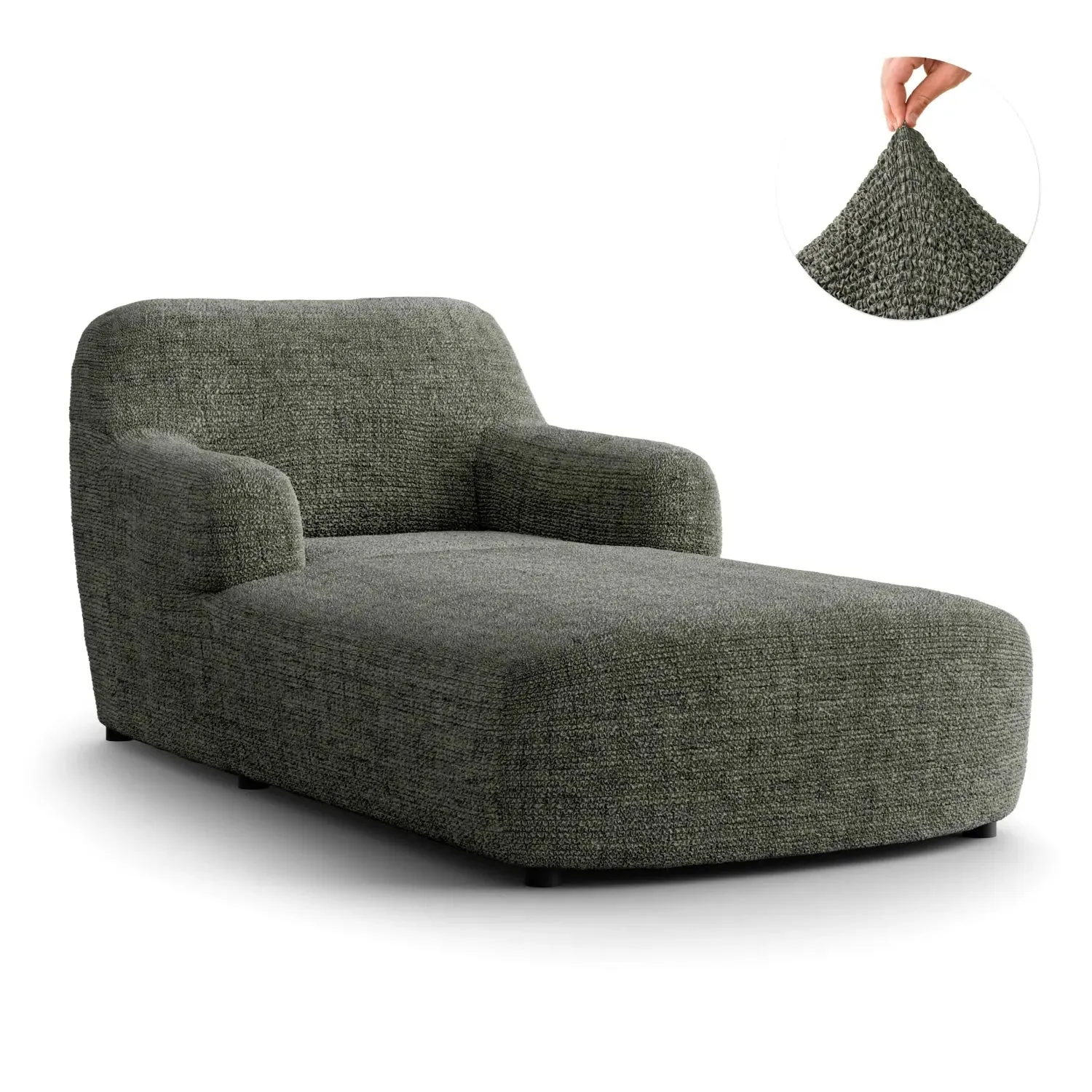 Chaise Lounge Slipcover, Microfibra Printed Collection