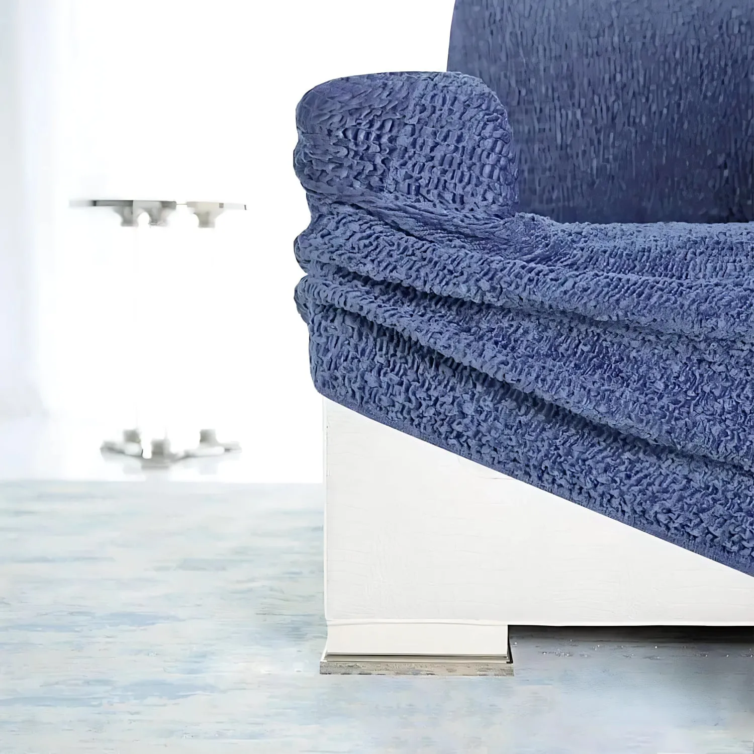 Chaise Lounge Slipcover, Velvet Collection