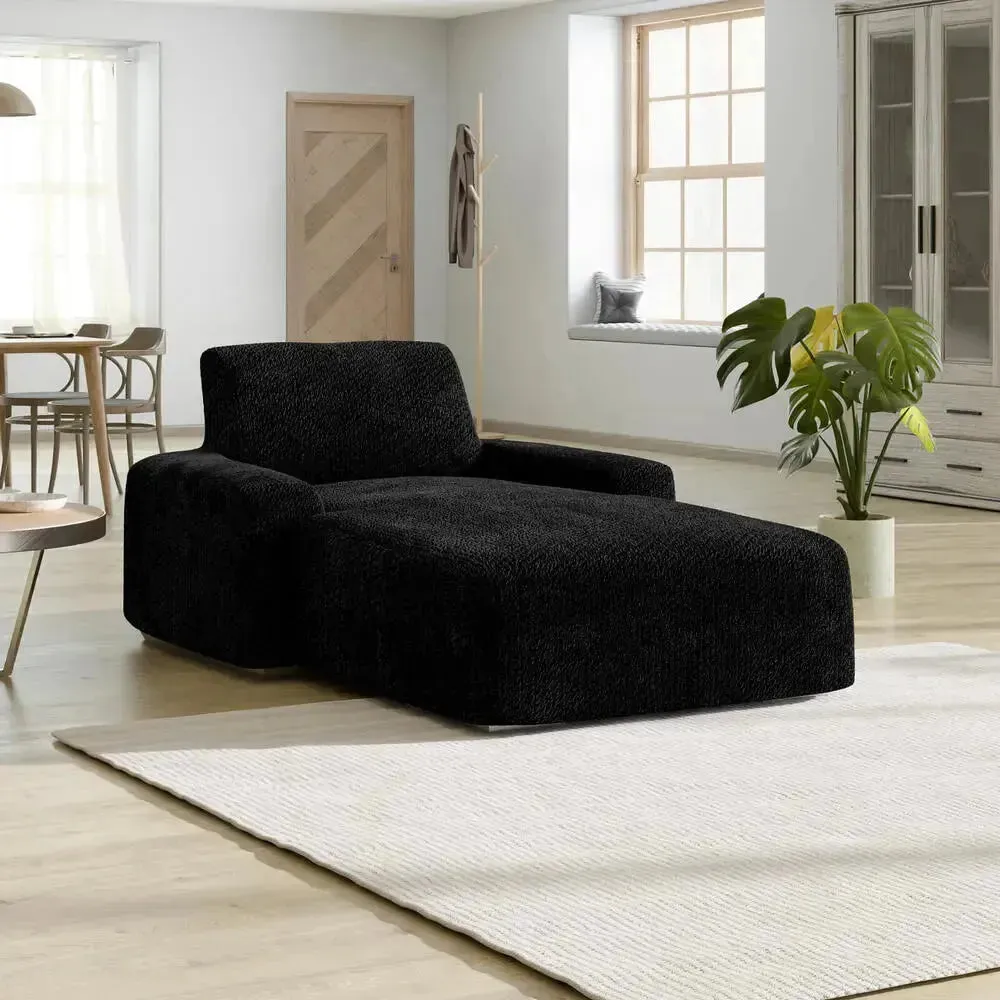Chaise Lounge Slipcover, Velvet Collection