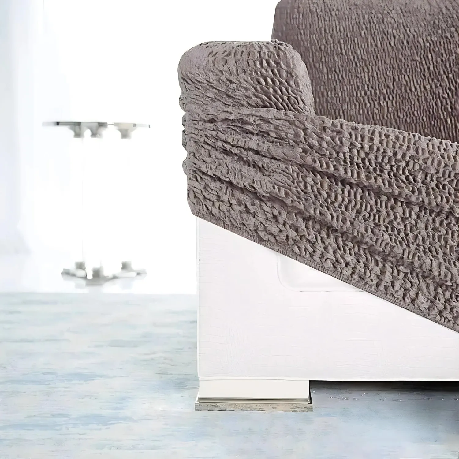 Chaise Lounge Slipcover, Velvet Collection