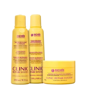 Clinic Repair System Daily Hair Treatment Kit 3 Products - Richeé