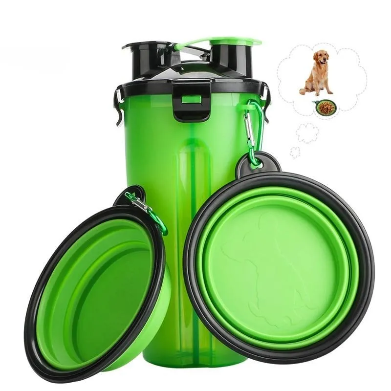Combo Portable Bottle and Bowls