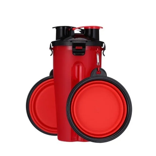 Combo Portable Bottle and Bowls
