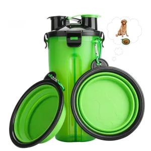 Combo Portable Bottle and Bowls