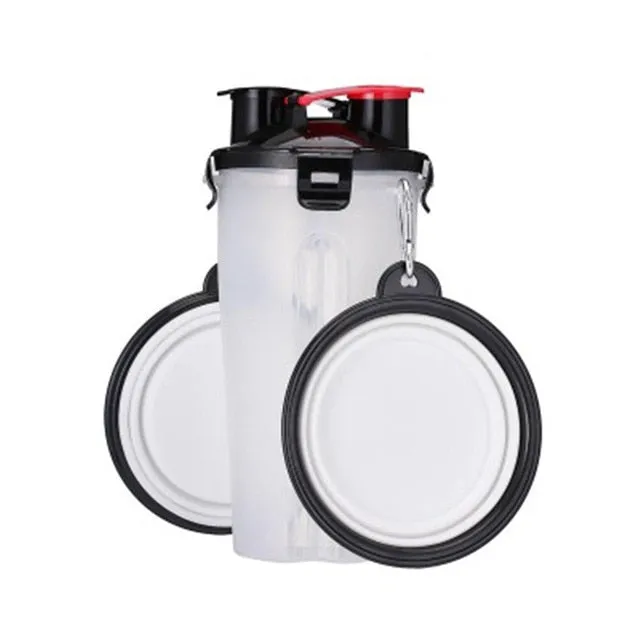 Combo Portable Bottle and Bowls