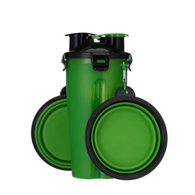 Combo Portable Bottle and Bowls
