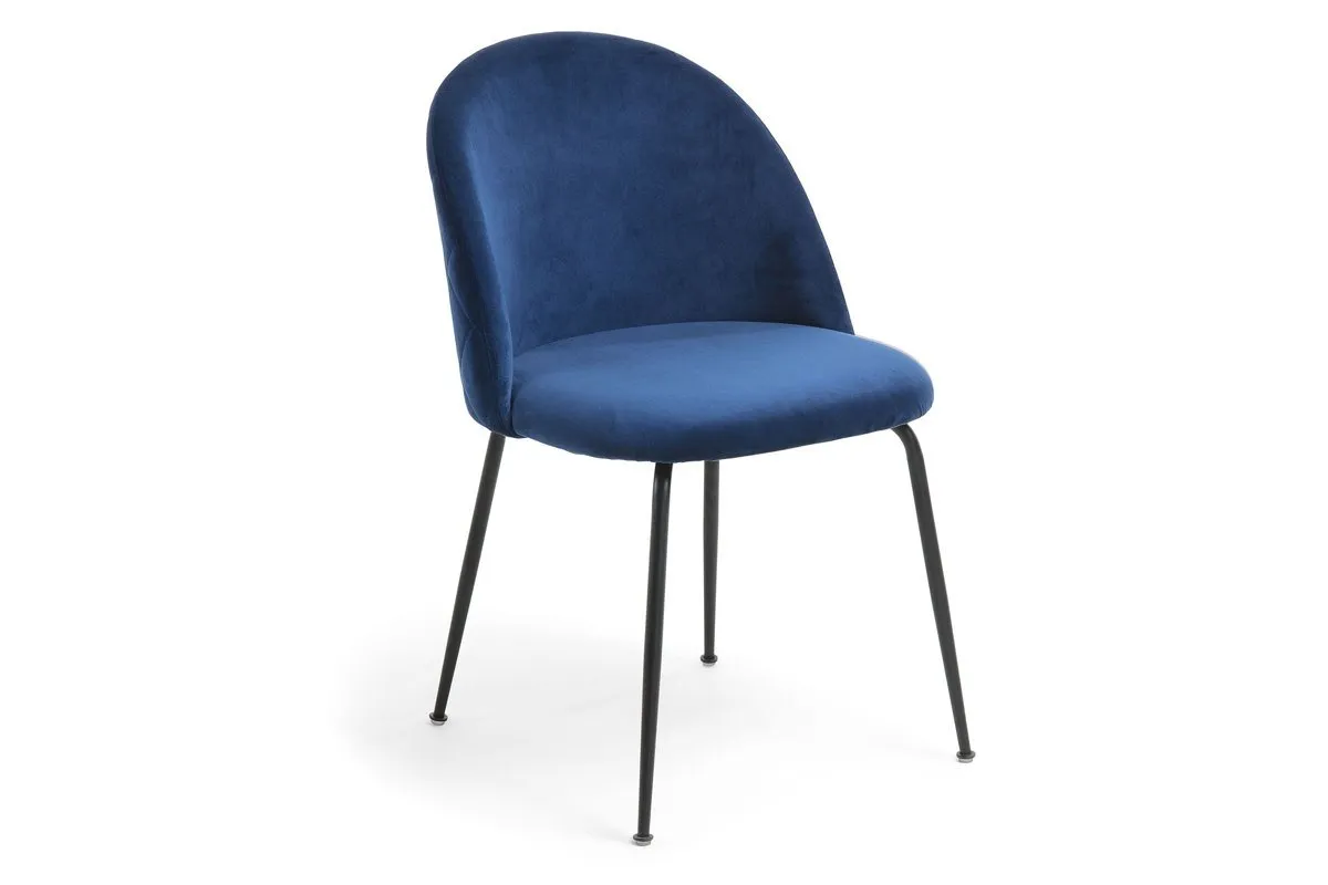 Como Mystere Luxury Dining or Breakout Chair - Black Base