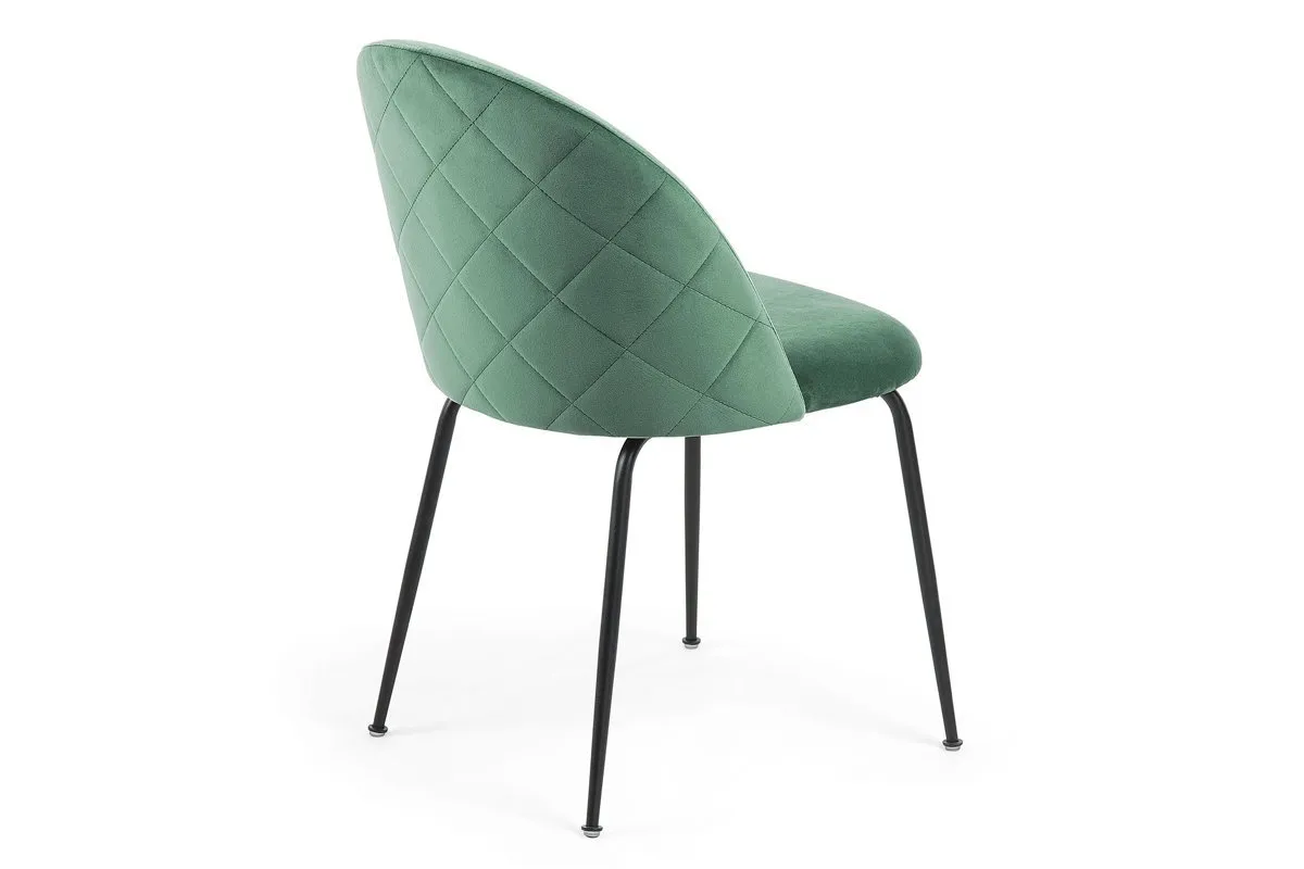 Como Mystere Luxury Dining or Breakout Chair - Black Base