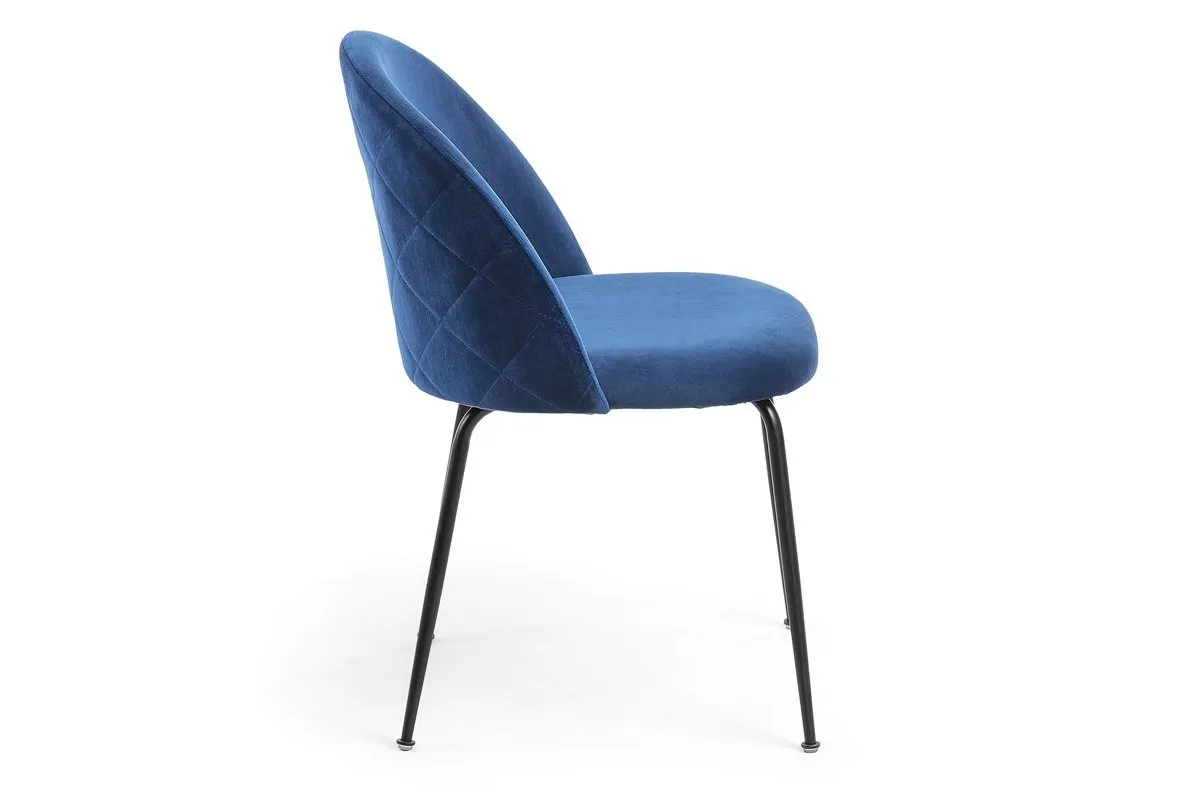 Como Mystere Luxury Dining or Breakout Chair - Black Base
