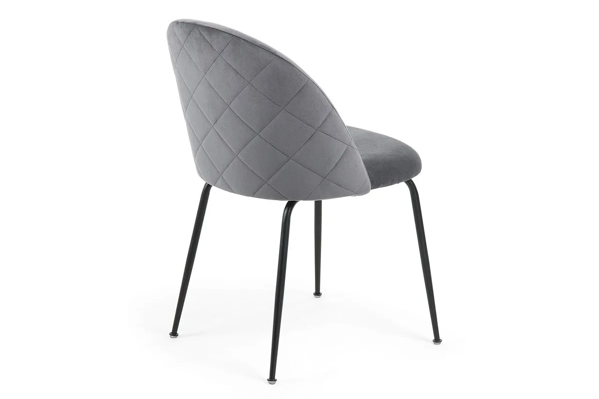 Como Mystere Luxury Dining or Breakout Chair - Black Base