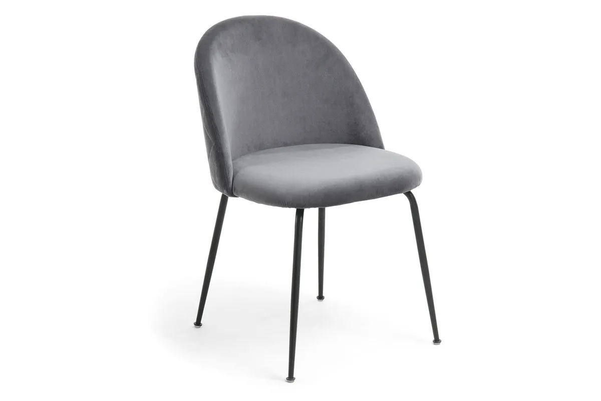 Como Mystere Luxury Dining or Breakout Chair - Black Base