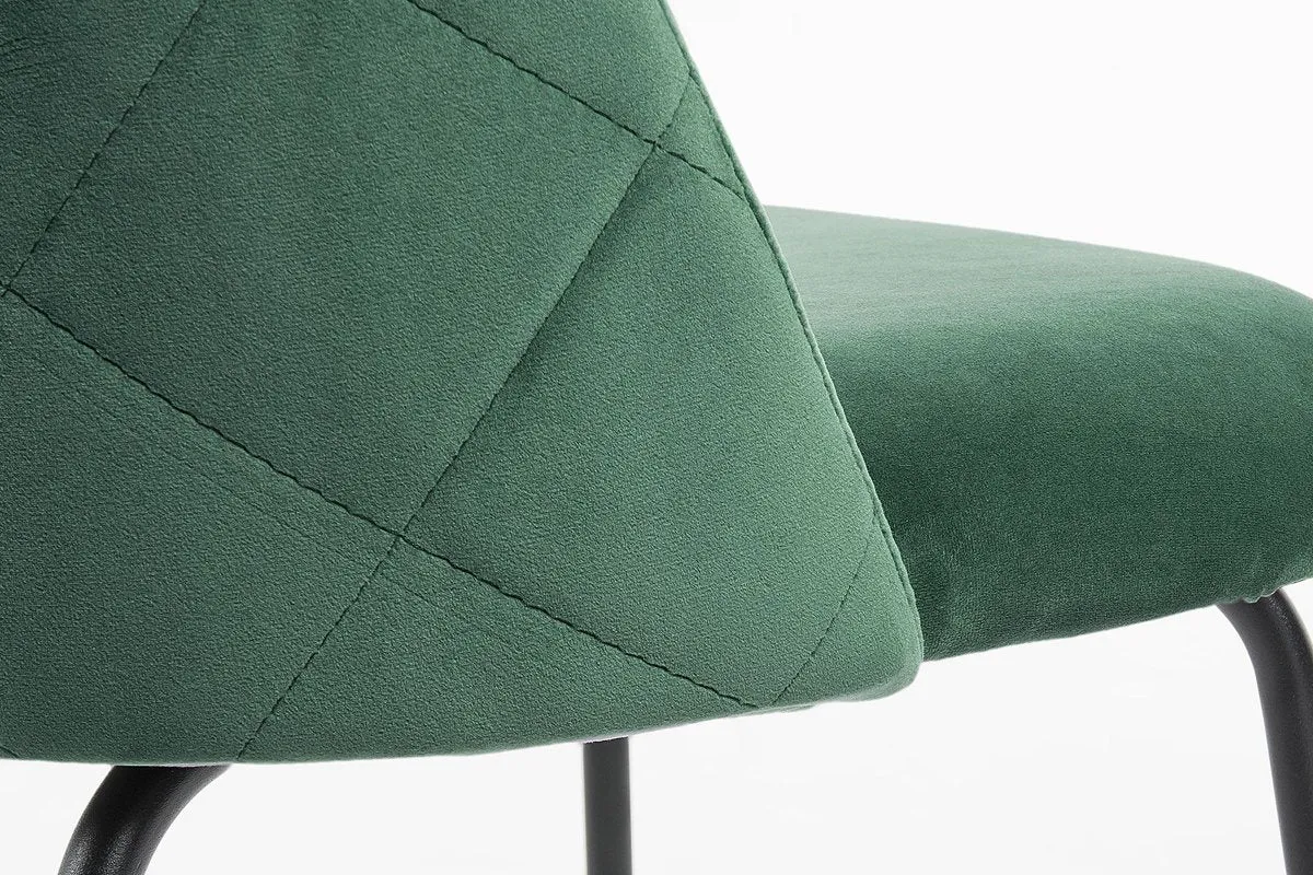 Como Mystere Luxury Dining or Breakout Chair - Black Base