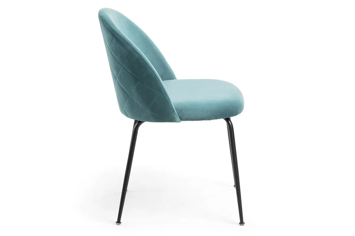 Como Mystere Luxury Dining or Breakout Chair - Black Base