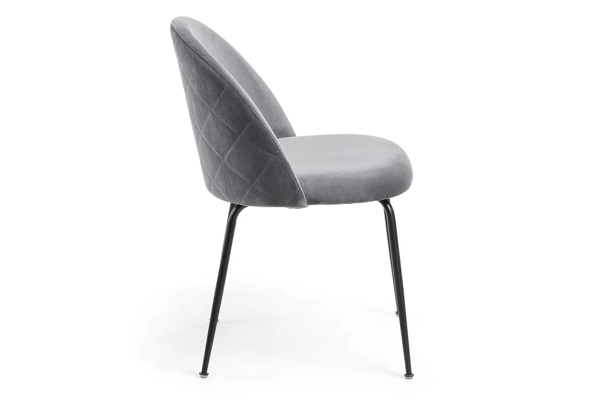 Como Mystere Luxury Dining or Breakout Chair - Black Base