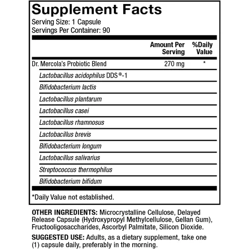 Complete Probiotics 70 Billion CFU by Dr. Mercola