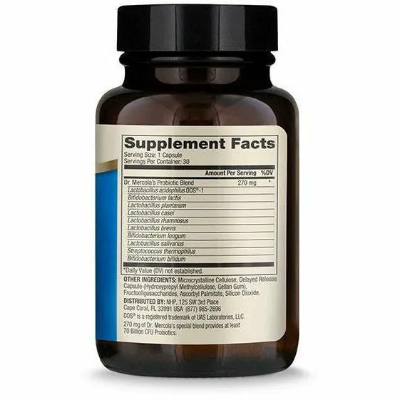 Complete Probiotics 70 Billion CFU by Dr. Mercola