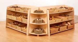 Cosy Healdswood Shelf And Corner Set 28796 (Direct Shipping Item)