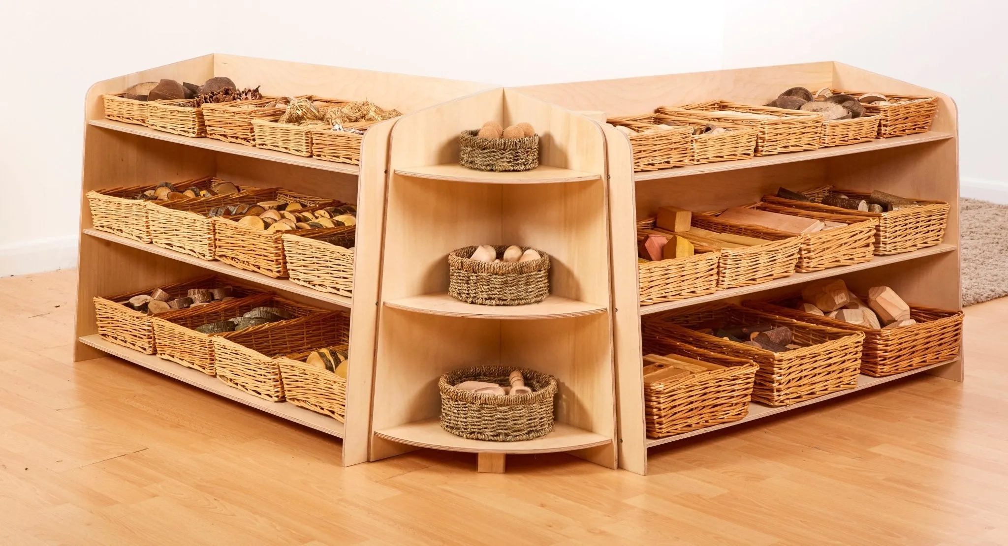 Cosy Healdswood Shelf And Corner Set 28796 (Direct Shipping Item)