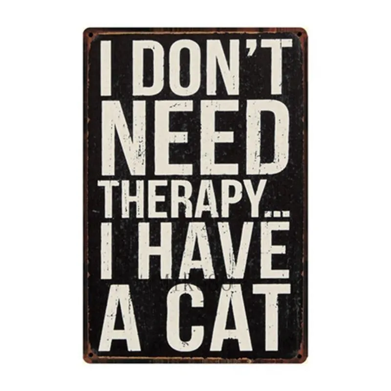 Cutie Catz Vintage Style Cat Poster