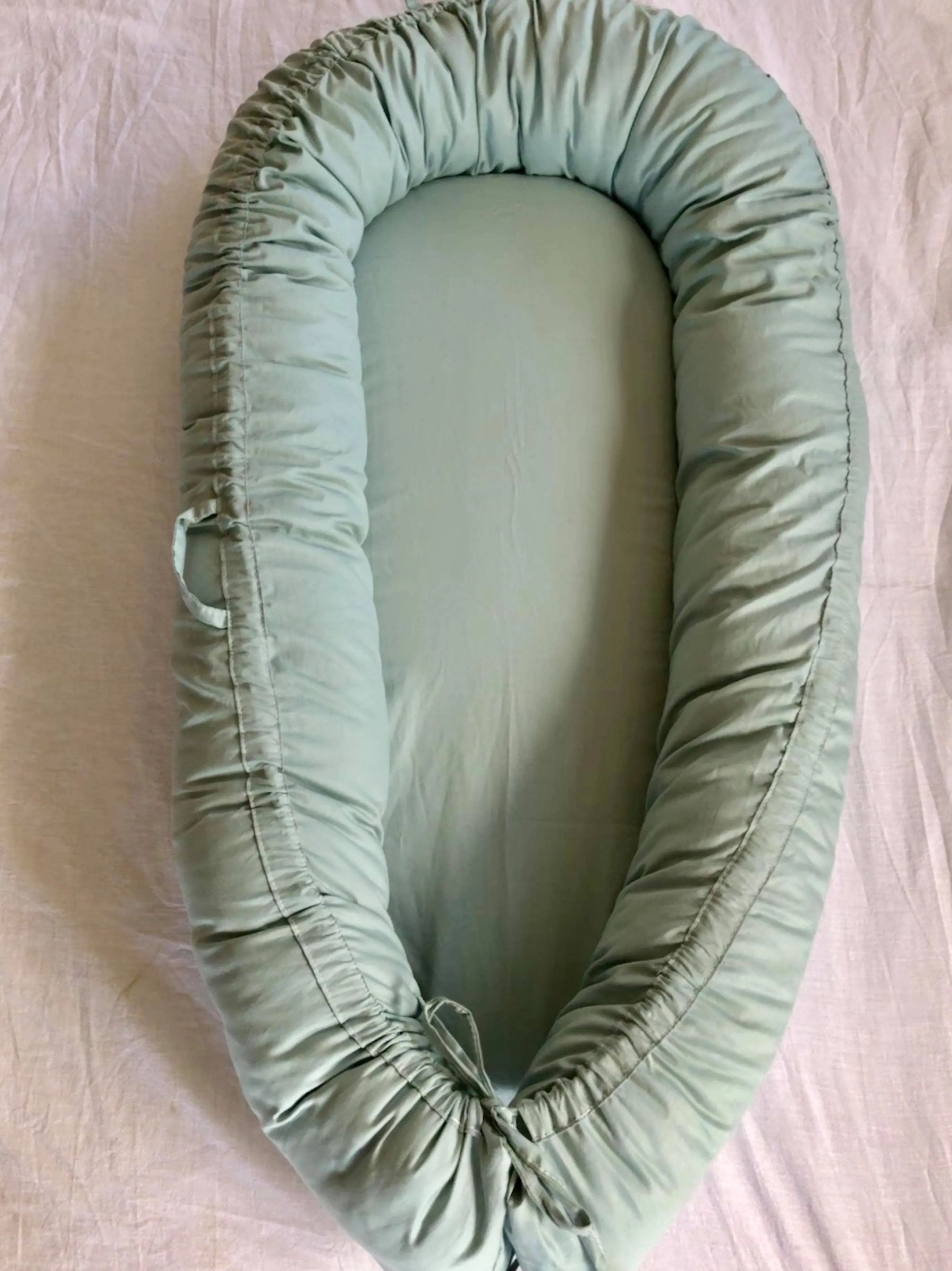 Duck Egg Blue Organic Baby Lounge