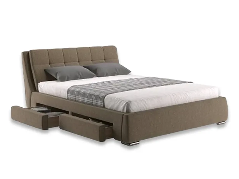 Edler Upholstered Double Bed