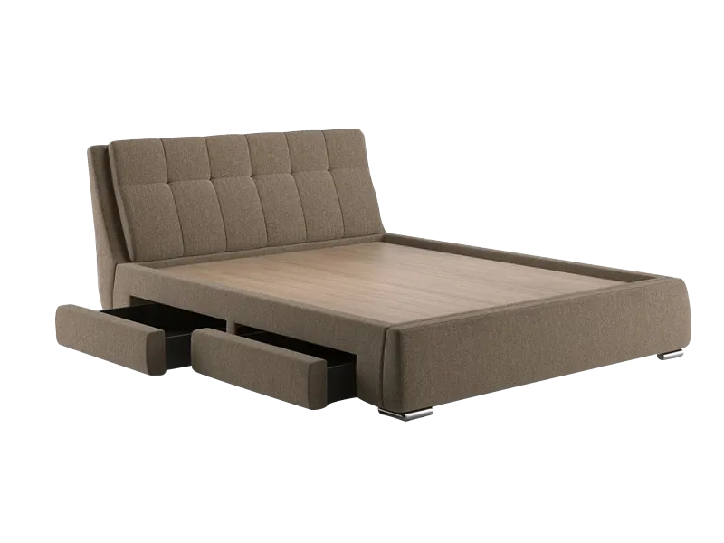 Edler Upholstered Double Bed