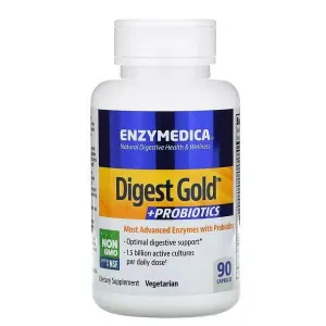 Enzymes Digest Gold   Probiotics 90 capsules, Enzymedica