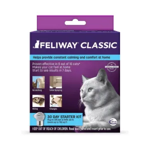 Feliway Classic Plug-in Home Diffuser Starter Kit for Cats