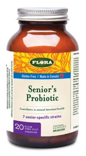 Flora Senior's Probiotic (60 VCaps)