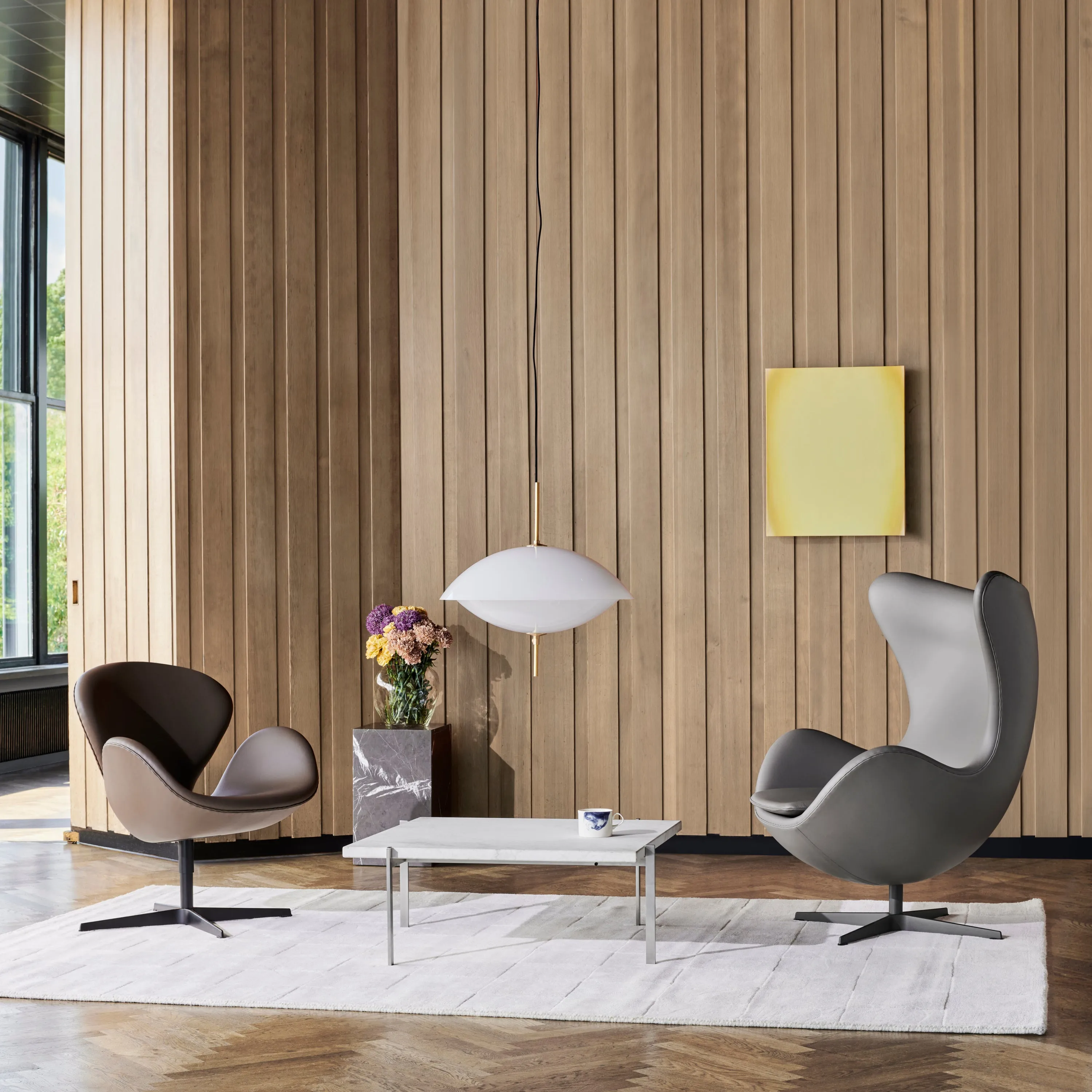 Fritz Hansen Swan™ Chair Leather
