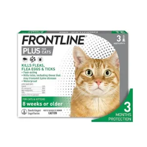Frontline Plus for Cats & Kittens