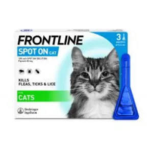 Frontline Spot On Cat 3 pipettes