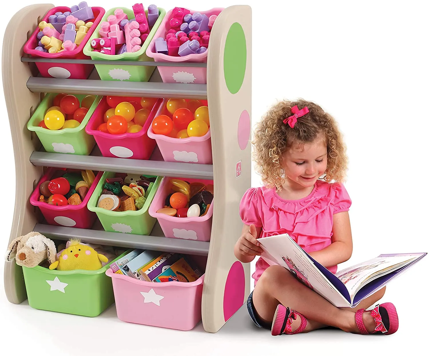 Fun Time Room Organizer Pink