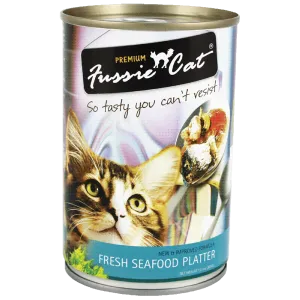Fussie Cat Fresh Seafood Platter 400g
