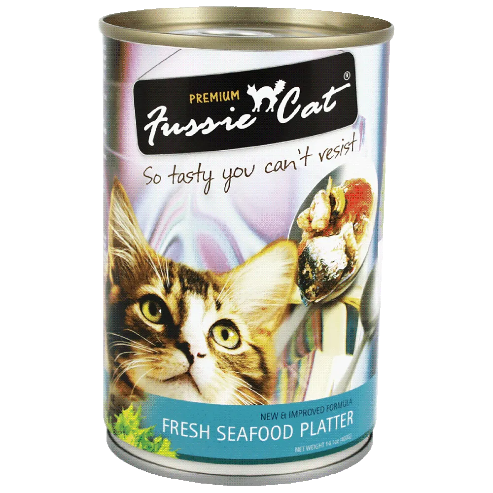 Fussie Cat Fresh Seafood Platter 400g